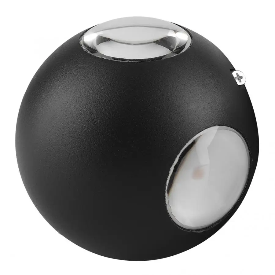 12 Вт 110 в теплый белый светодиодный настенный светильник водонепроницаемый Бра