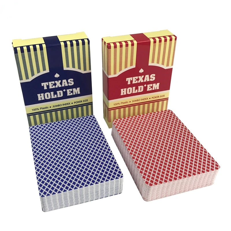 

Пластиковые игральные карты Yernea 2 компл./лот bacкарат Техасский Холдем водонепроницаемые износостойкие покерные карты для игр 2,48*3,46 дюйма