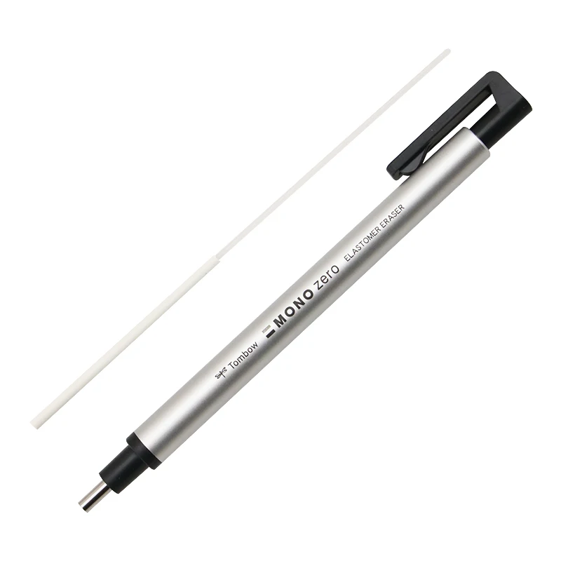 TOMBOW MONO Zero ластик механический ластик многоразового использования форма ручки резиновый пресс тип коррекция рисования школьные канцелярские принадлежности 1 шт