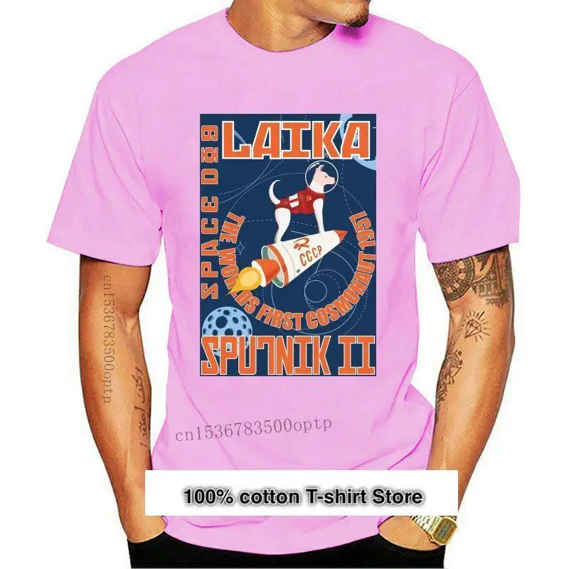 

URSS Rusia Sputnik 2 Aniversario 1957 Cosmonaut Laika Space Dog mujer camiseta