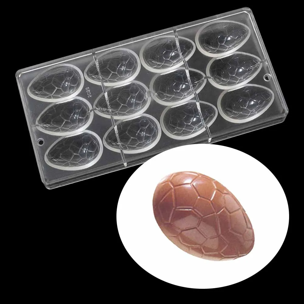 Форма для выпечки пасхальных яиц поликарбонатная форма шоколада праздничная