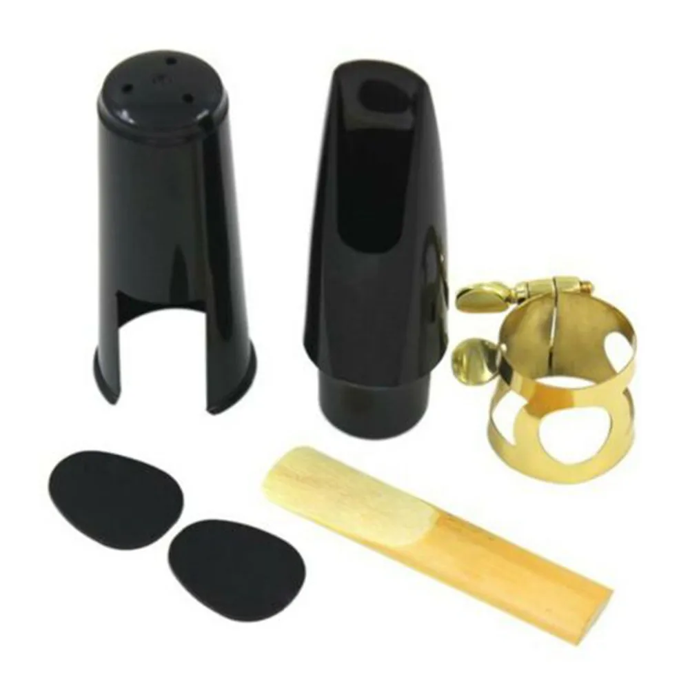 

Saxophone Mouthpiece Clip With Cover Clip Cap Reed Dental Tooth Pad For Sax Musical Instrument Alto Sax Accessories Metal