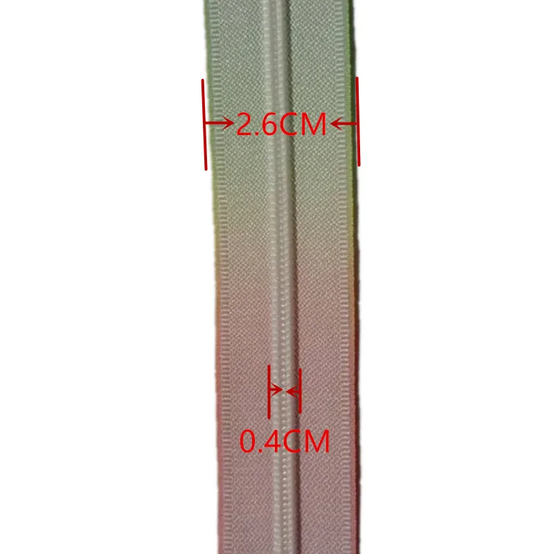 

10 Meters 3# Colorful Nylon Zipper Sewing Tool Luggage Clothes Accessories