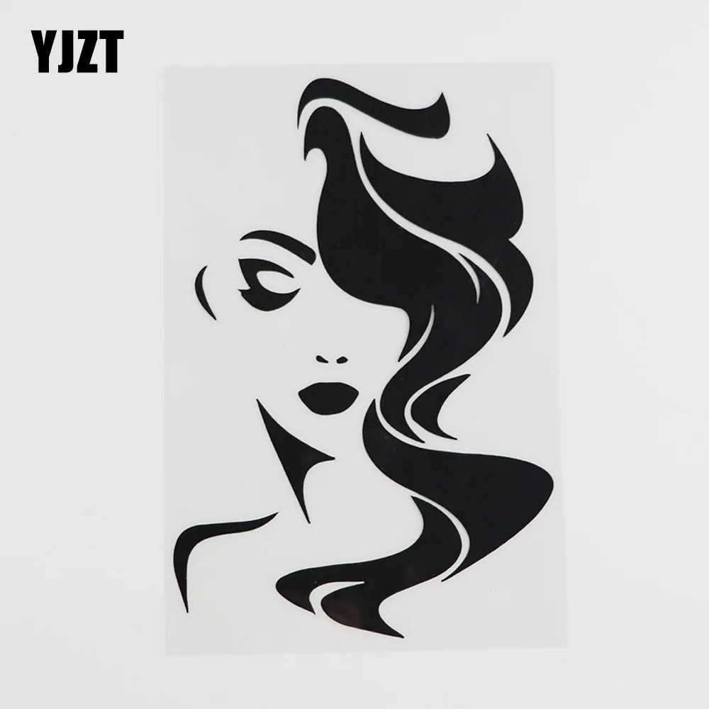 

Виниловая наклейка YJZT, Черная/серебристая, 10,5 см x 15,5 см, 8A-0431
