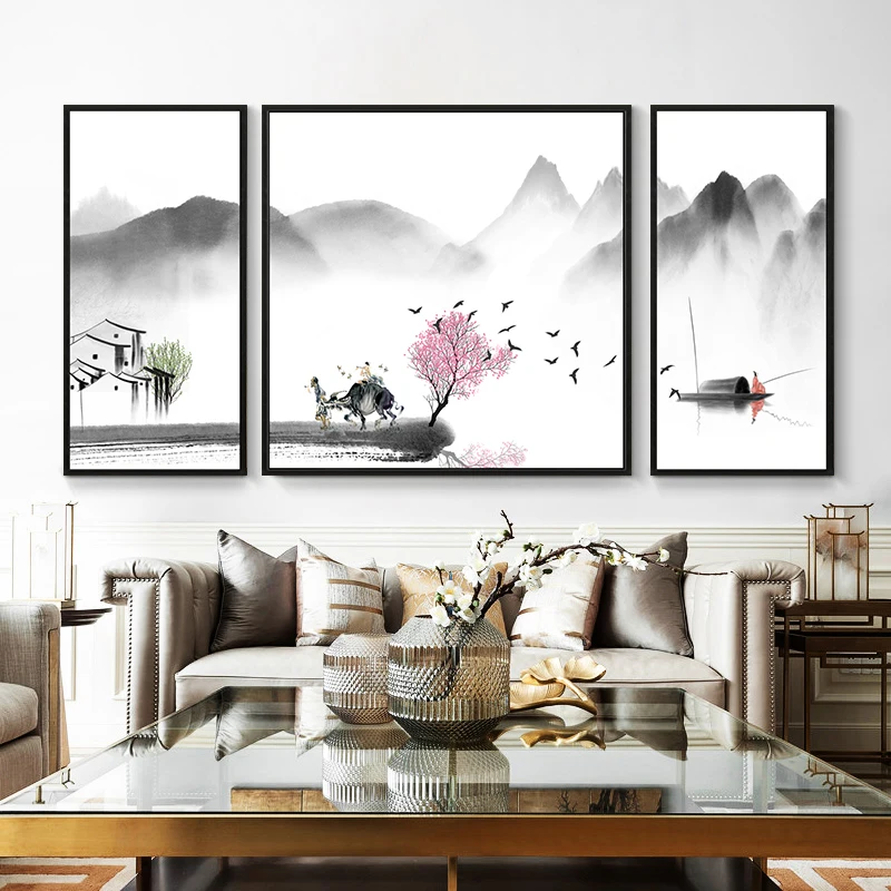 Картина по номерам художественная живопись декоративная Jiangnan Весенняя серия