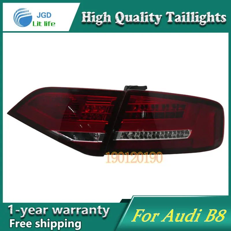 Автомобильный Стайлинг задний фонарь для Audi A4L B8 2009 2012 светодиодный A4 DRL|led drl|led tail