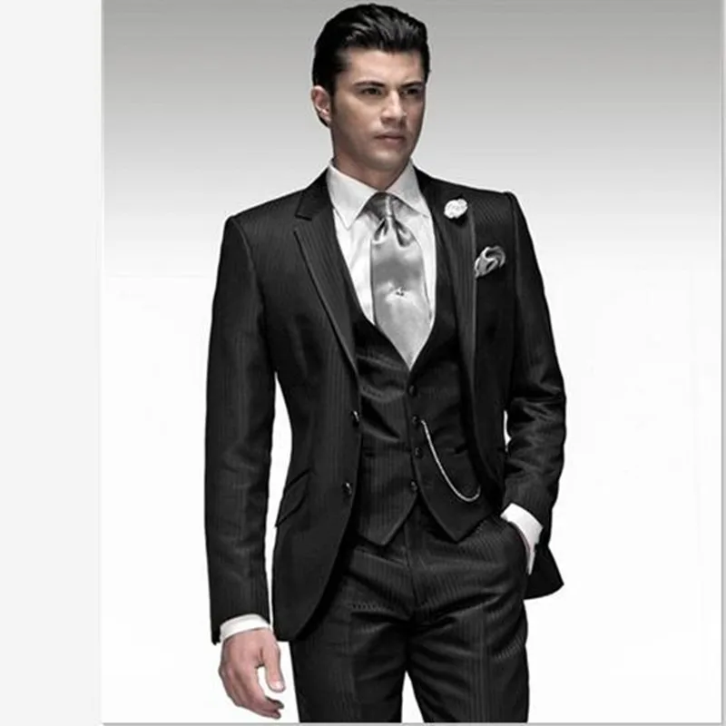 Picture style 3 Новейший дизайн пальто брюки зеленый мужской костюм Slim Fit 3 шт. смокинг стильные костюмы для жениха на заказ Выпускной вечерние Блейзер Terno - Цвет: Picture style 3
