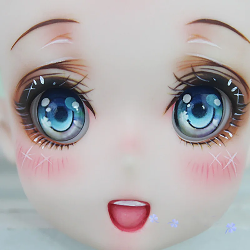 Allaosify 1/3 1/4 BJD SD DD кукла с нажимными мультяшными глазами 14 16 18 20 22 24 мм | Игрушки и