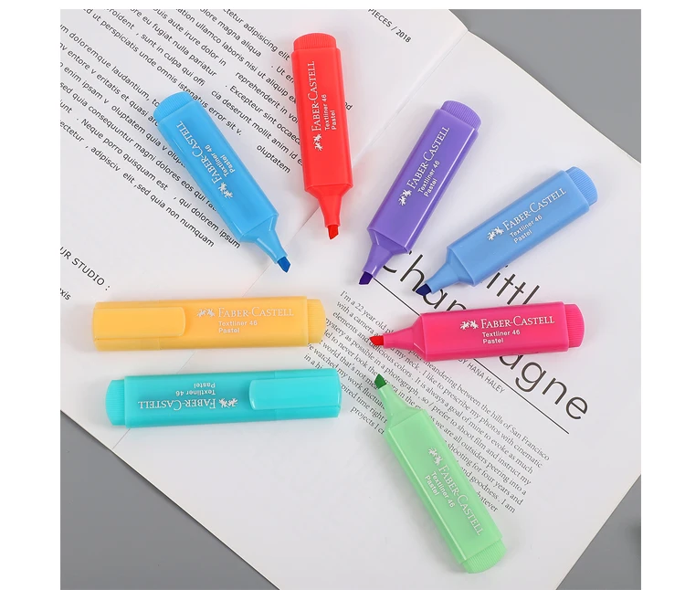 Букет невесты 6 штук в партии 8 шт./компл. Faber Castell текстовыделитель Textliner ручка на водной основе флуоресцентный пигмент чернила Маркер пули joural маркер