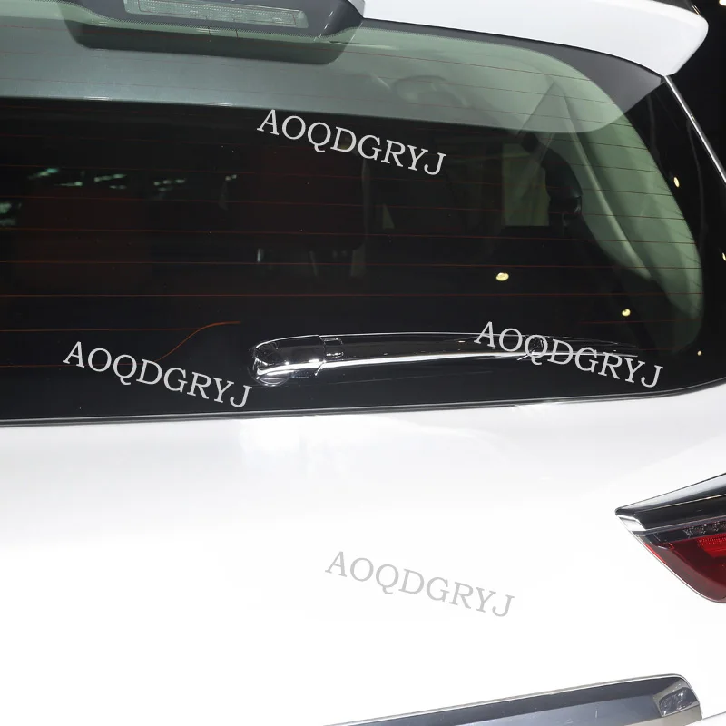 Глянцевые хромированные крышки для заднего багажника стеклоочистителя молдинг