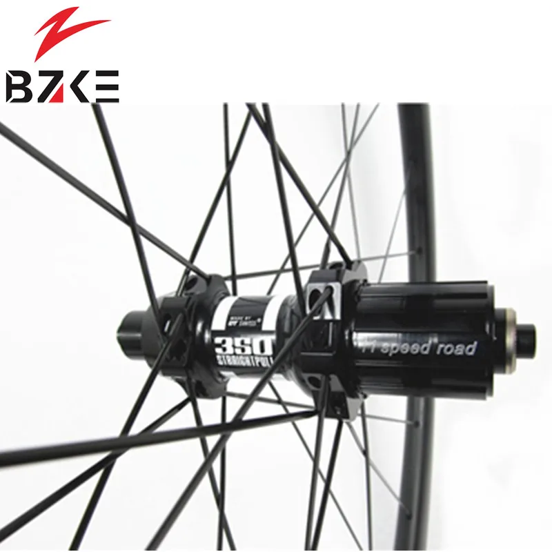 BZKE карбоновые колеса для шоссейного велосипеда 700C набор колес 50 мм глубина 25