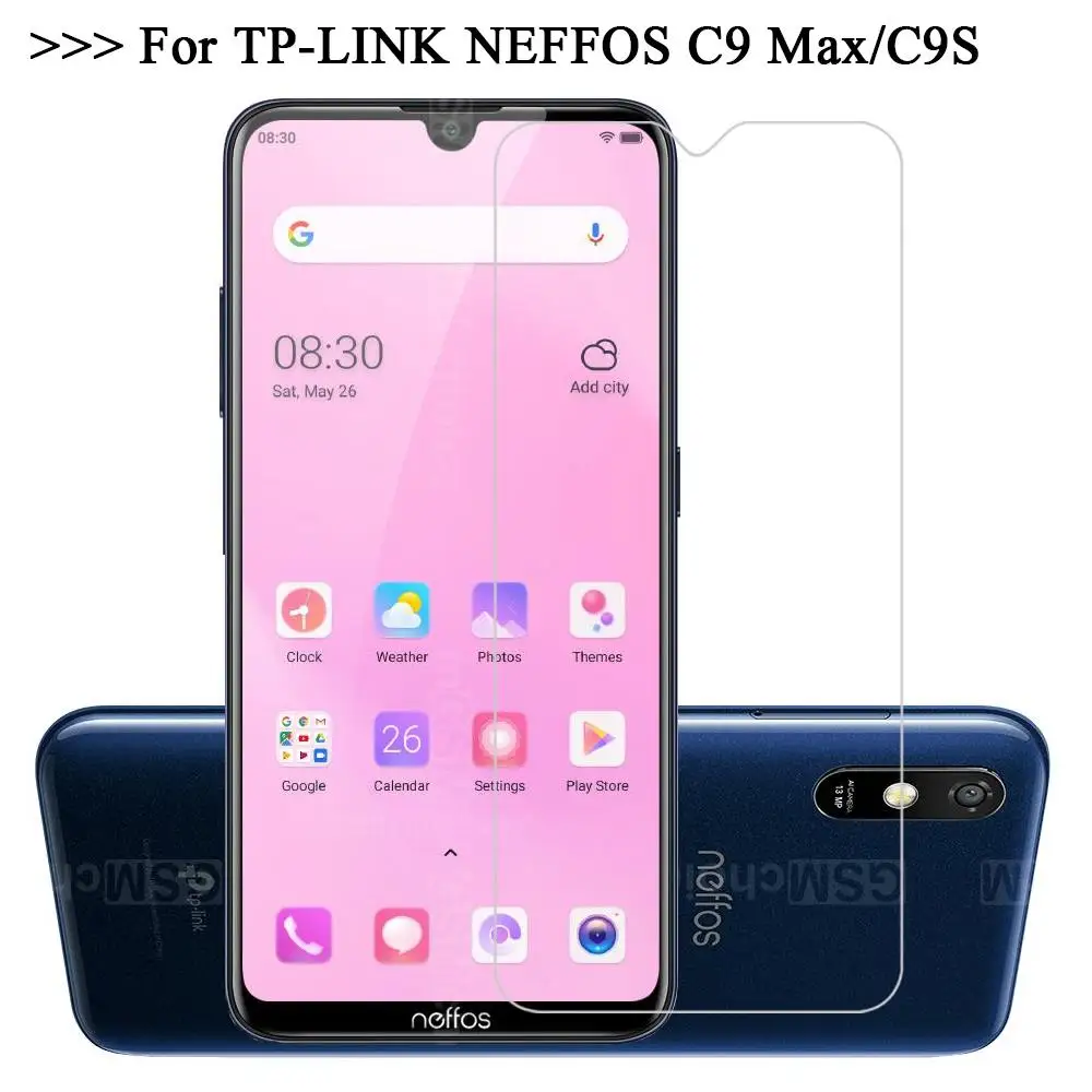 Для TP Link Neffos C9 / C9S Max новая твердость 9H 2.5D ультра тонкая закаленная Защитная