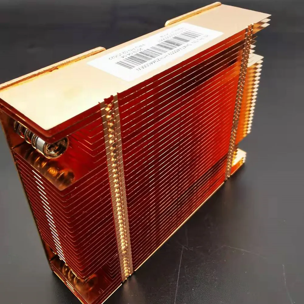 Радиатор для ЦП сервера 1U медный радиатор Intel LGA 2011 2066 X79 прямоугольная узкая