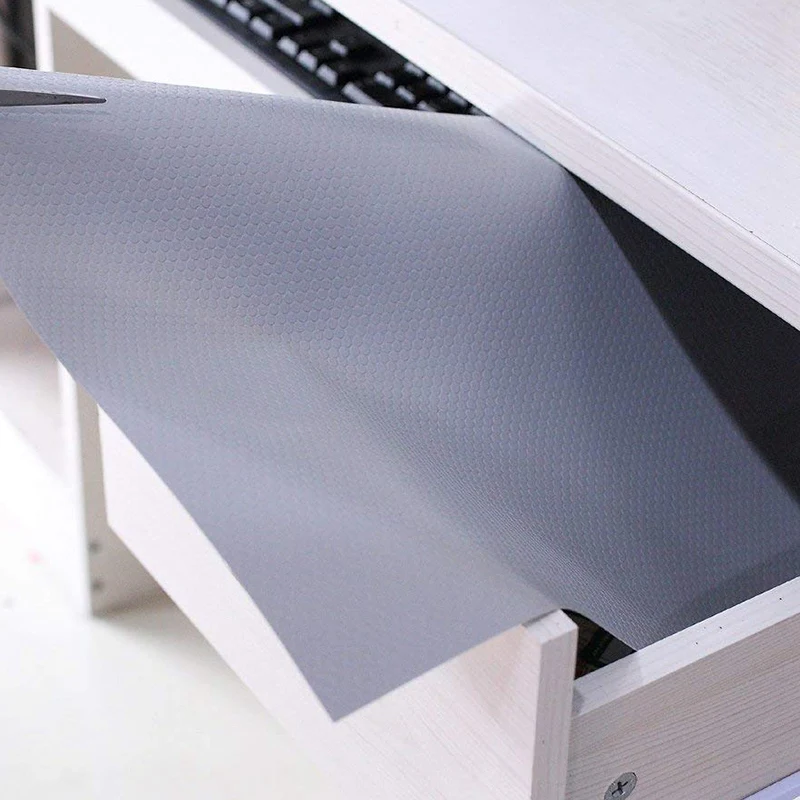 Топ! 3 рулона 45x150 см коврики для холодильника нескользящая Водонепроницаемая