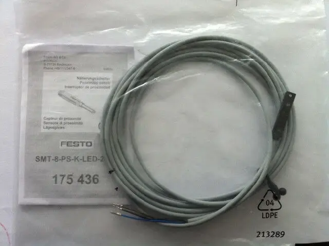 Новый FESTO SMT-8-PS-K-LED-24-B 175436 магнитный переключатель бесплатная доставка |