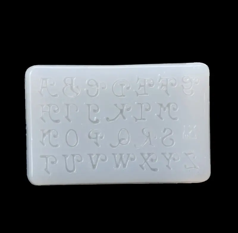 

Letters Jewelry Making Mold Silicone Mould DIY Craft Key Chain Epoxy Resin Mold