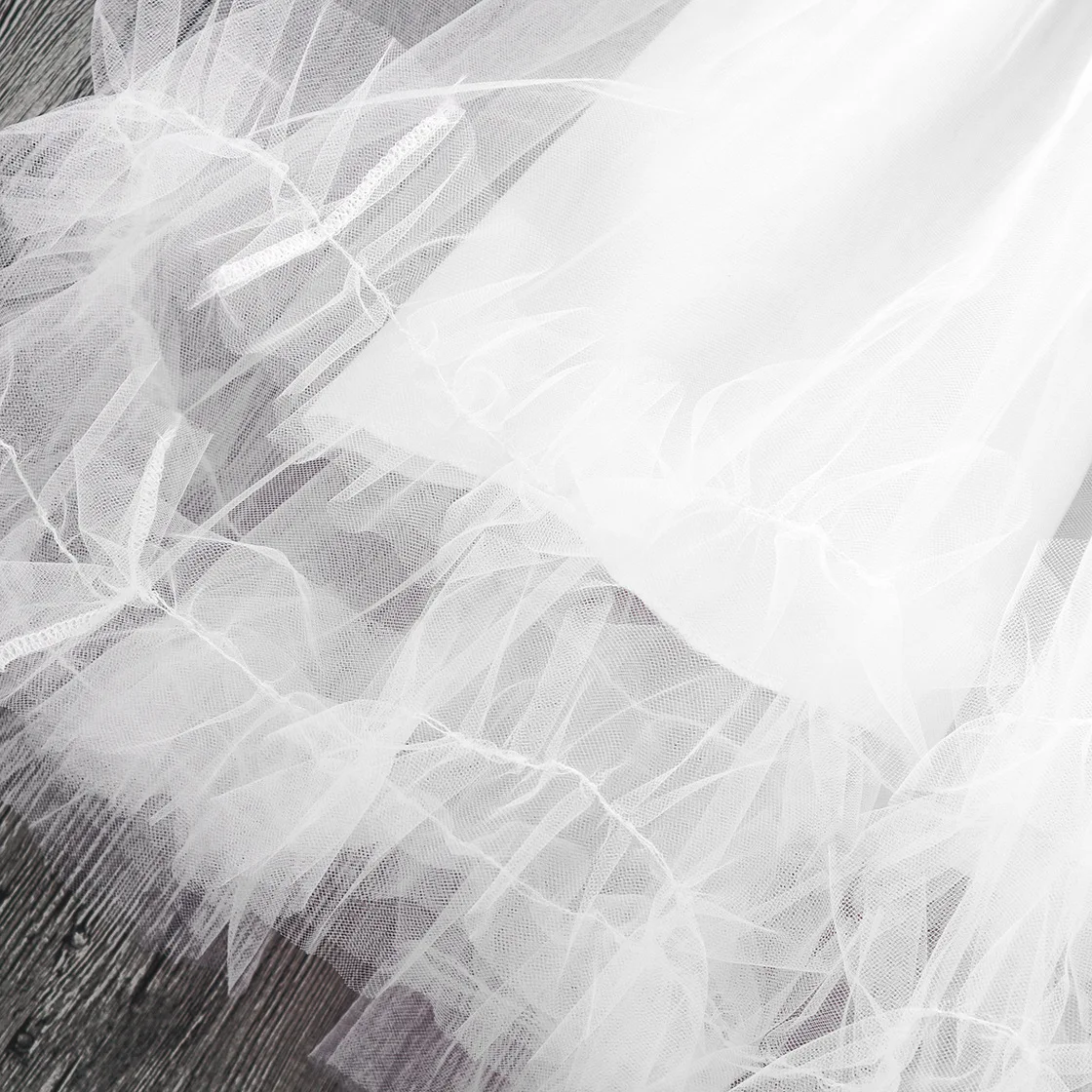 Женская фатиновая юбка пачка с завышенной талией розовая до колен большие