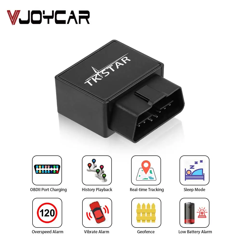 Автомобильный GPS трекер OBDII локатор с функцией отслеживания в режиме реального
