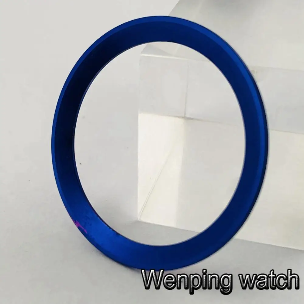 НОВЫЙ 38 мм высококачественный синий/фиолетовый титановый Безель вставка