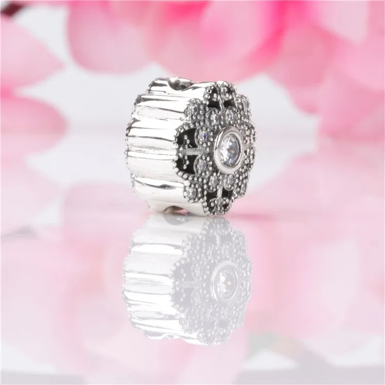 

Original 925 Sterling Silver Bead Flower Beads Of New Fairy Tales Fit Pandora Women Bracelet & Necklace Diy Jewelry