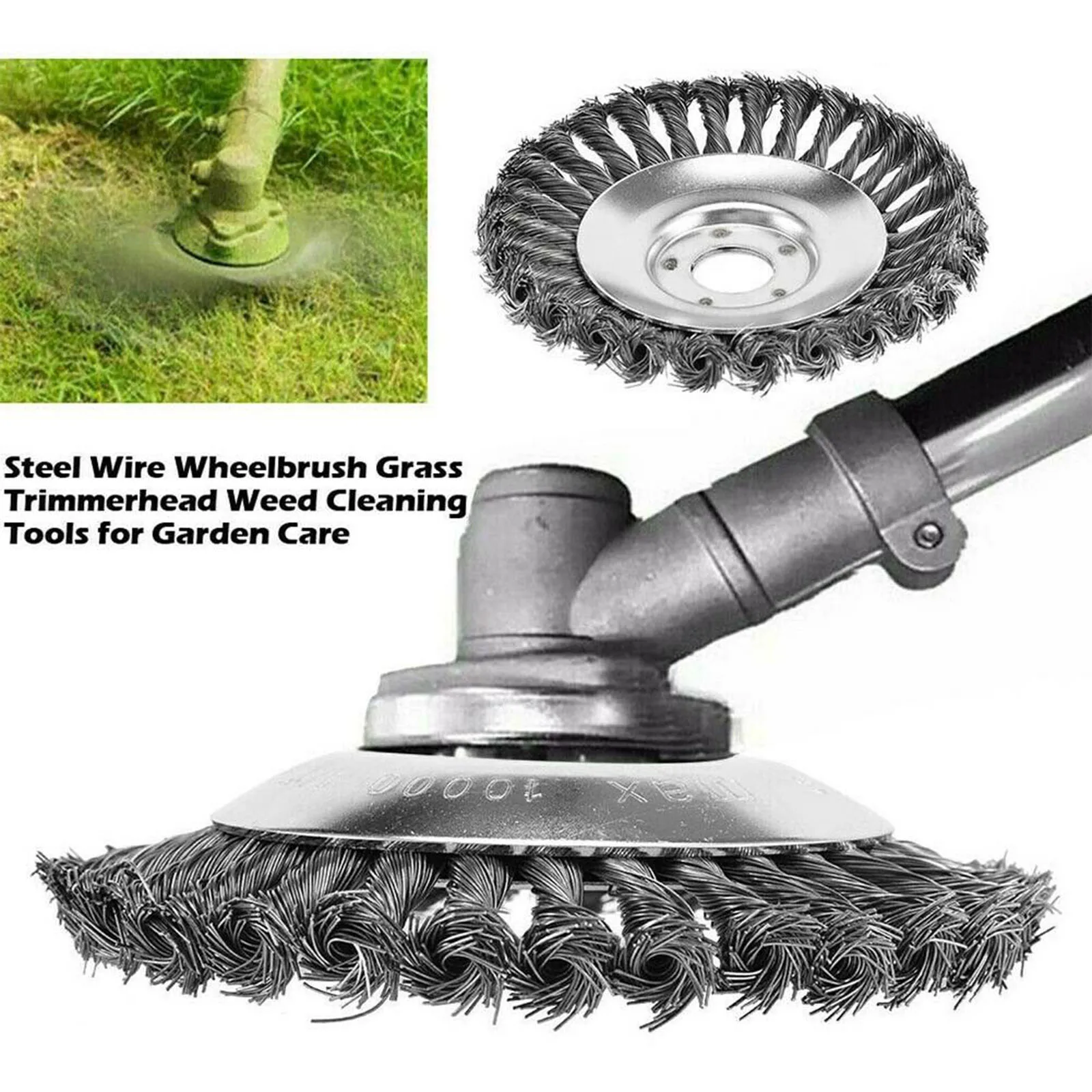 

Solid Cutter Weed Plate Weed Strimmer Head Lawn Mower Replacement Farm Tools