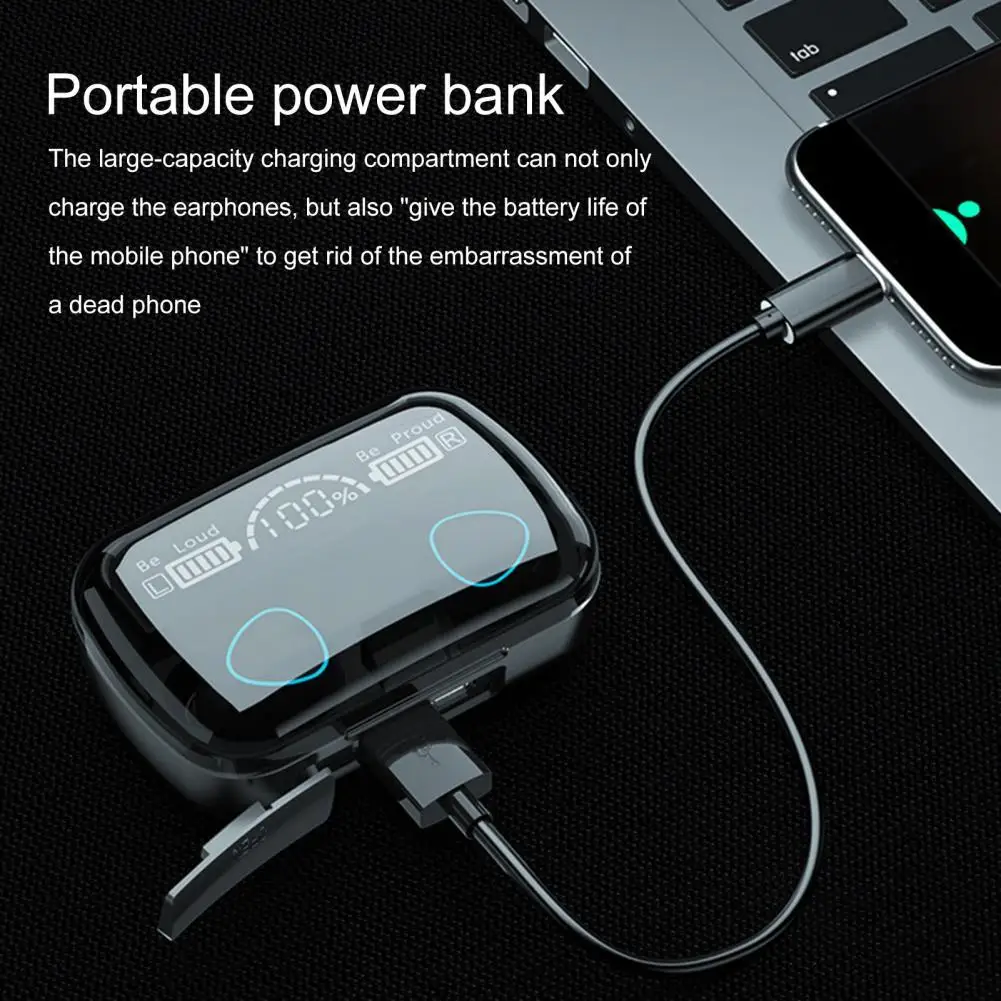 Durable Wireless Headsets Voice Assistant HiFi Lightweight IPX7 Sweatproof Stereo Earphones | & Headphones