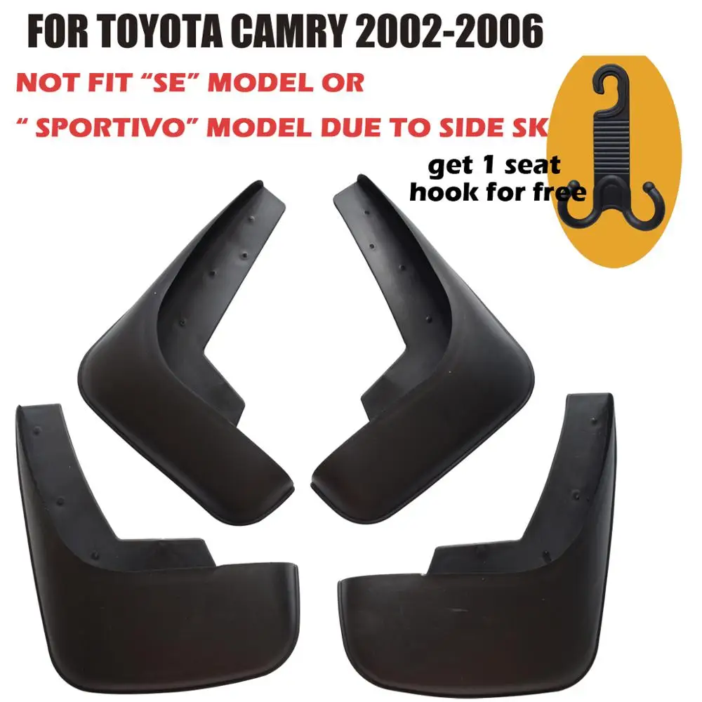 Брызговики передние и задние для Toyota Camry 2002 ~ 2006 брызговики аксессуары 2003 2004 2005