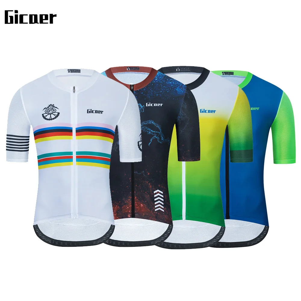 Велосипедная майка Gicaer Мужская дышащая быстросохнущая рубашка с коротким