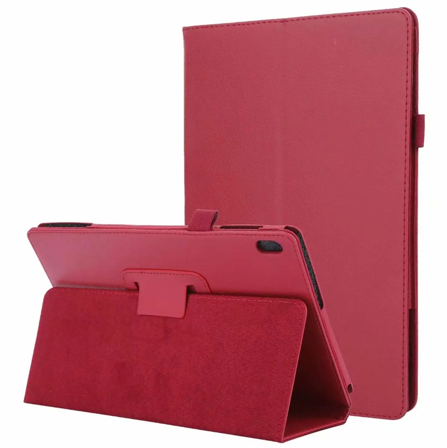 red Case Bluetooth клавиатура крышка для lenovo TAB E10 TB-X104F 10,1 дюймов планшет выпуск раскладной стенд Защитный чехол+ подставка для ручек - Цвет: red Case