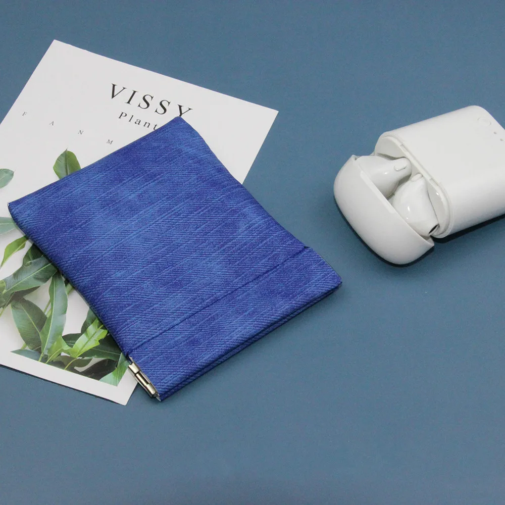 Маленький кошелек для монет с наушниками вкладышами новинка модный однотонный