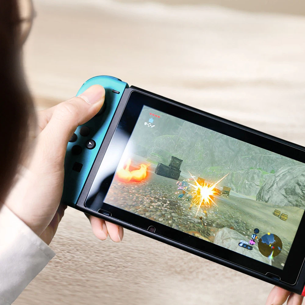 Закаленное стекло для Nintendo Switch NS 2.5D 9H защитная пленка экрана аксессуары игровой