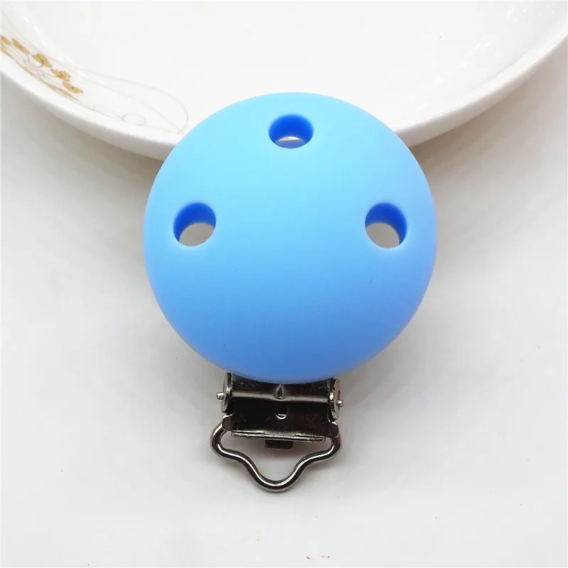 Pastel Blue Chengkai 10 шт. силиконовые автомобильные клипсы DIY детская кошка мышь Соска с животным Прорезыватель зубов, пустышка для младенца ювелирные изделия игрушки аксессуары - Цвет: Pastel Blue