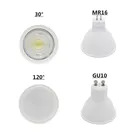 Светодиодная лампа GU10 MR16 220 в 230 в 240 в 4000 в 6500 в естественный белый естесветильник 3000 К белый к теплый белый к лампа 6 Вт