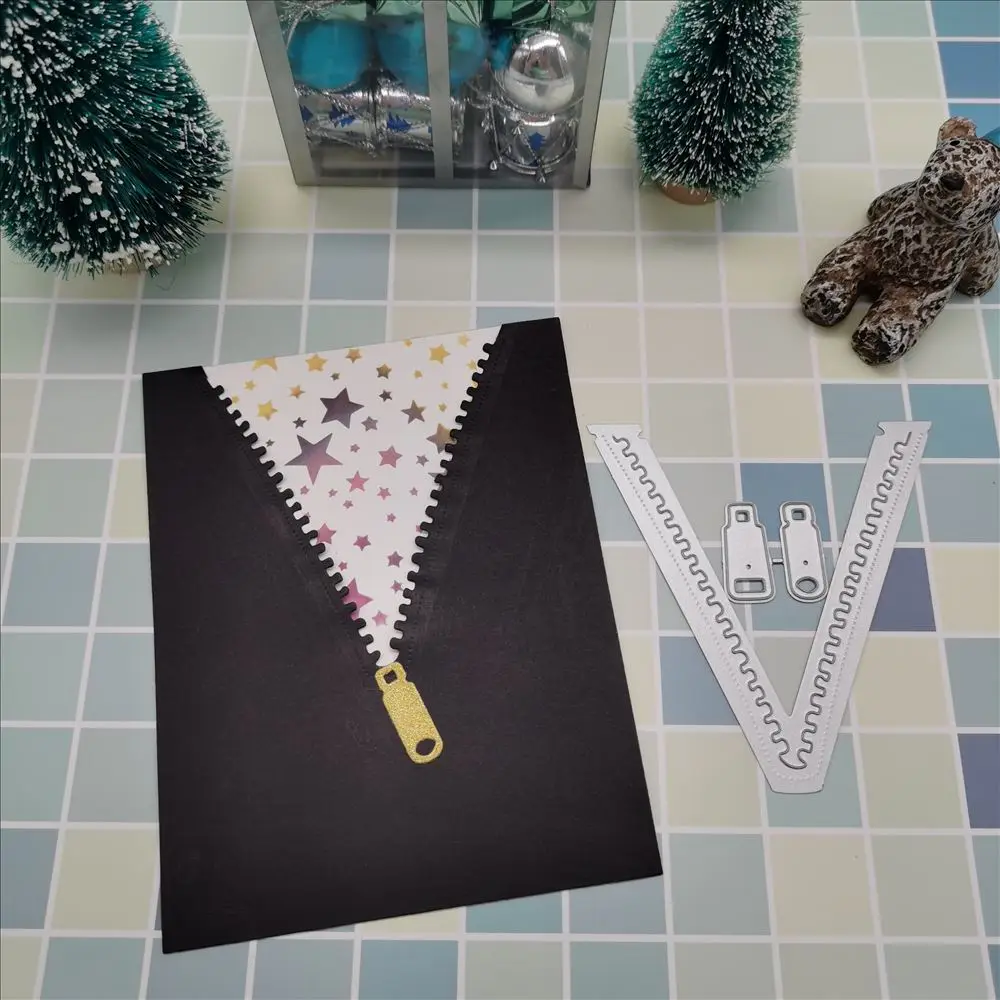 Металлические штампы на молнии трафареты для рукоделия скрапбукинг