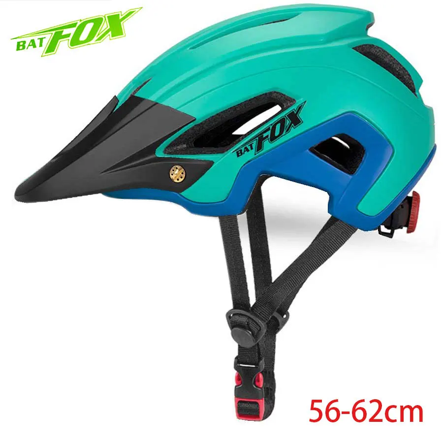 BATFOX велосипедный шлем Bicycke MTB велосипедные шлемы оранжевые мужские горные защитные шлемы для езды на велосипеде Fietshelm женские сверхлегкие спортивные шлемы для активного отдыха - Цвет: 692-Blue-Black