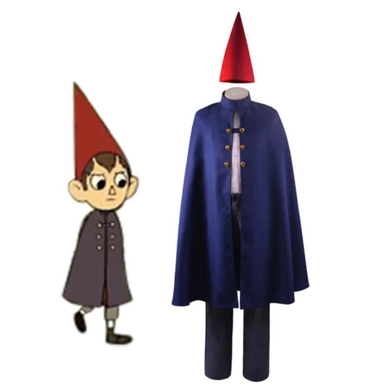 

Anime Over the Garden Wall Wirt Cosplay Costume Halloween Costume Outfit Halloween Party Clothing Sets Men Suit