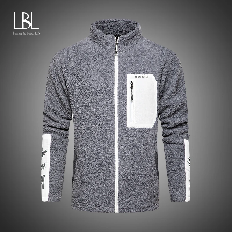 

Winter Men Harajuku Hoodies Sweatshirts Oversized 2020 Men Women Streetwear Fleece Hoodie Male Hiphop Basic Zipper Hooded Jacket