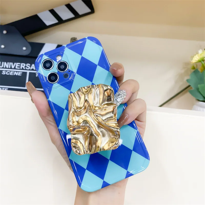 

Simple Goddess Special-Shaped Retro Fold Electroplating Phone Holder Socket Mobile Phone Accessories Expanding Stand Phone Girp