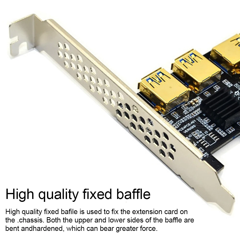 4 шт. Райзер адаптер PCI E Express 1x до 16x009S 1 слота|Компьютерные кабели и разъемы| |