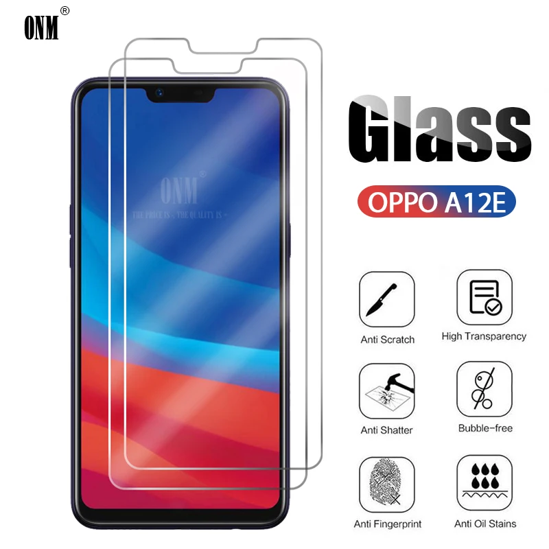 10 шт Oppo A12e закаленное стекло для Защитная пленка экрана | Мобильные телефоны и