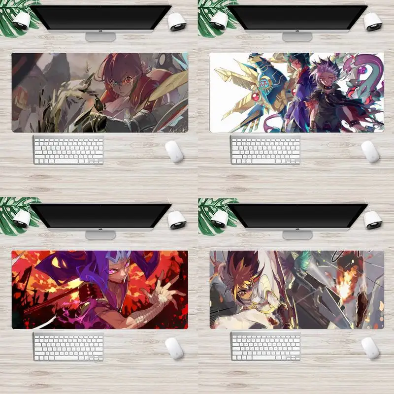 

Yu-Gi-Oh Yugioh Cute Beautiful Anime Mouse Mat Animation XL Large Gamer Keyboard PC Desk Mat Takuo Tablet Mousepads