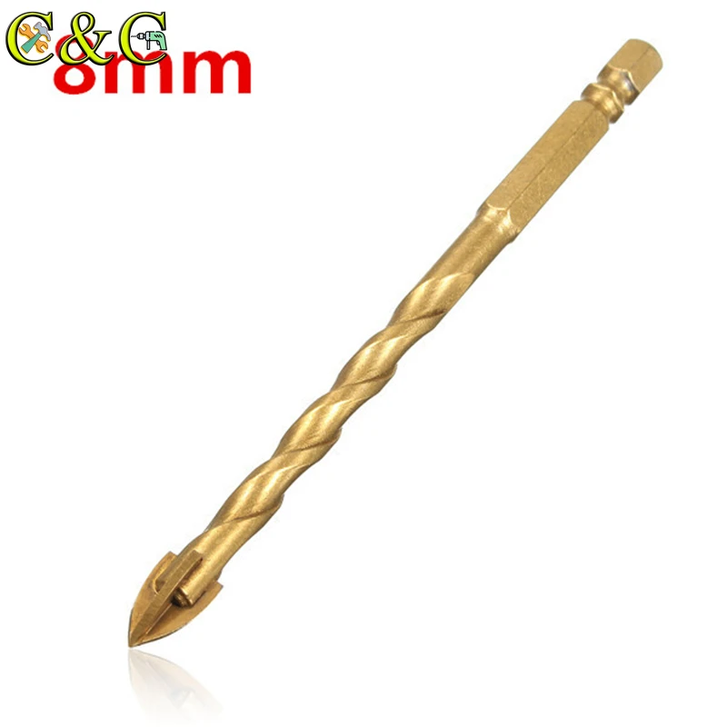 1 шт. длинное сверло с шестигранным хвостовиком 6/8/10/12 мм|Сверла| |