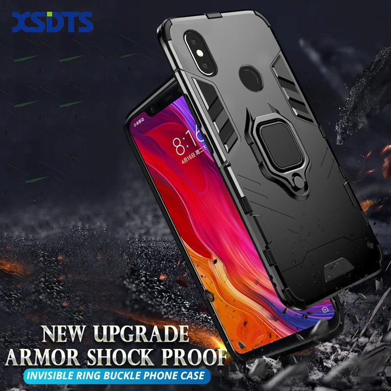 

Бронированный противоударный чехол для Xiaomi Pocophone F1 F2 X2 X3 Nfc M2 Pro MI9 MI8 SE MI Play 8 9 5X 6X A1 A2 A3 Lite