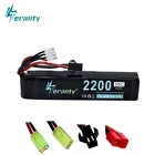 Аккумулятор Lipo #102 мм, 11,1 В, 2200 мАч, батарея для водяного пистолета 3S, 11,1 В, для мини-страйкбола, BB, Air, электрических игрушек, детали 1 шт.