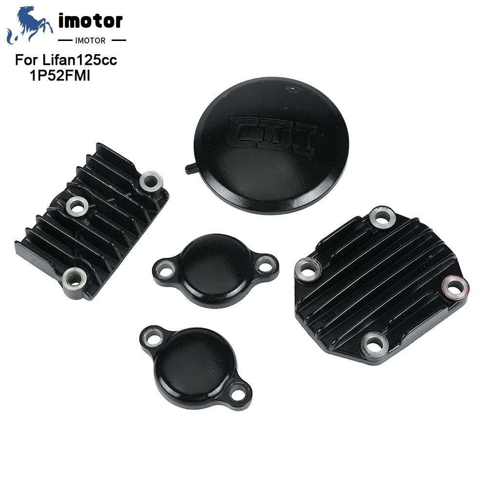Motorcycle Engine Cylinder Head Cover Kit For Lifan 125 140 150cc Horizontal Engines Dirt Pit Bike Monkey ATV Quad Go Kart Parts |