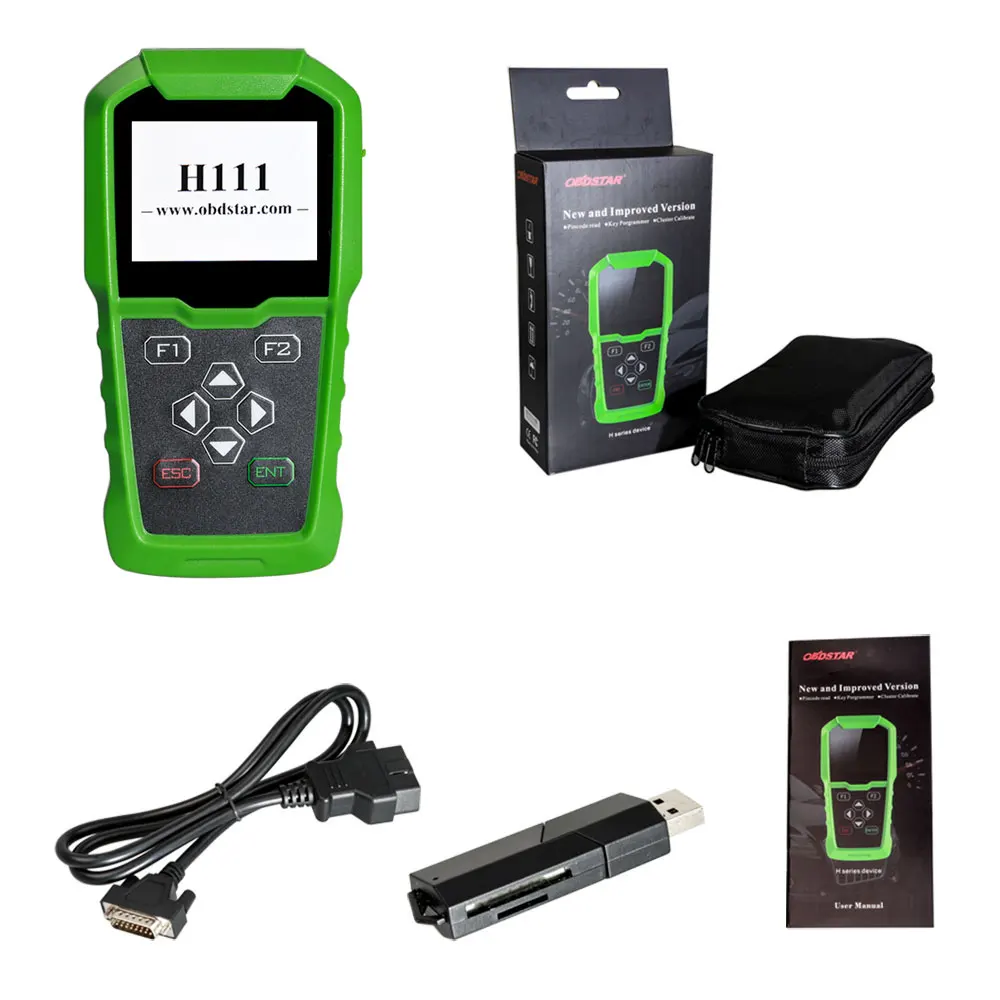 

OBDSTAR H111 Auto Key Programmer & Cluster Calibration Autoscanner Via OBDII for OPEL Vehicles Automotive Car Diagnostic Tool
