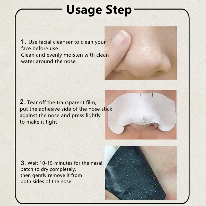 10 шт. маска для удаления черных точек на носу |