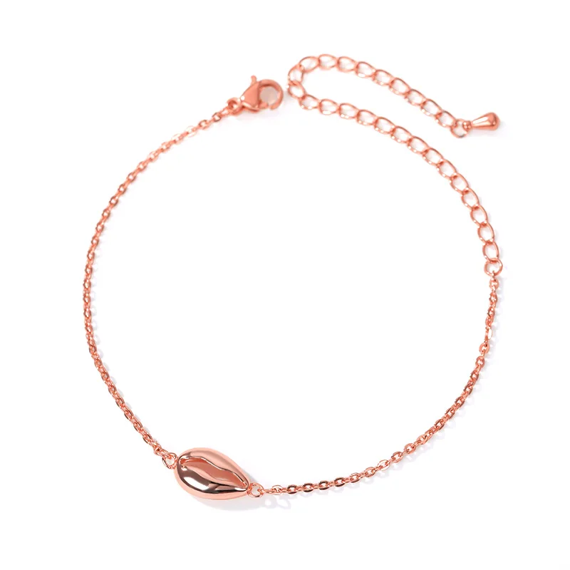 Женский браслет с цепочкой в виде ракушек богемном стиле пляжные ювелирные