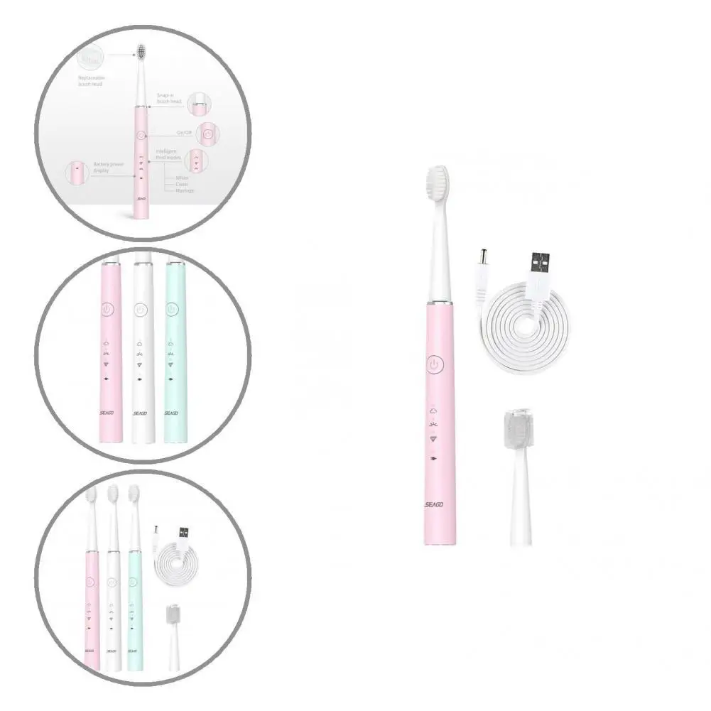 

1 комплект, Женская зубная щетка со сменной головкой