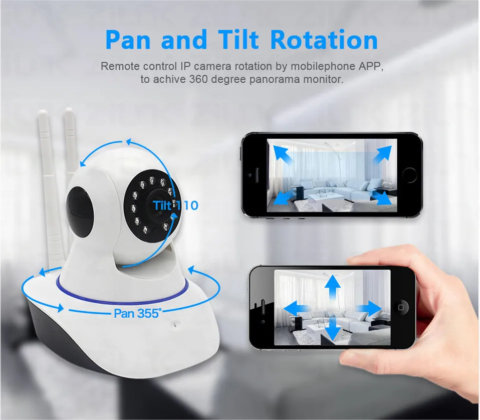 Yoosee HD 720P IP камера WiFi Беспроводная двухсторонняя аудио ночного видения Onvif домашняя охранная CCTV камера наблюдения детский монитор
